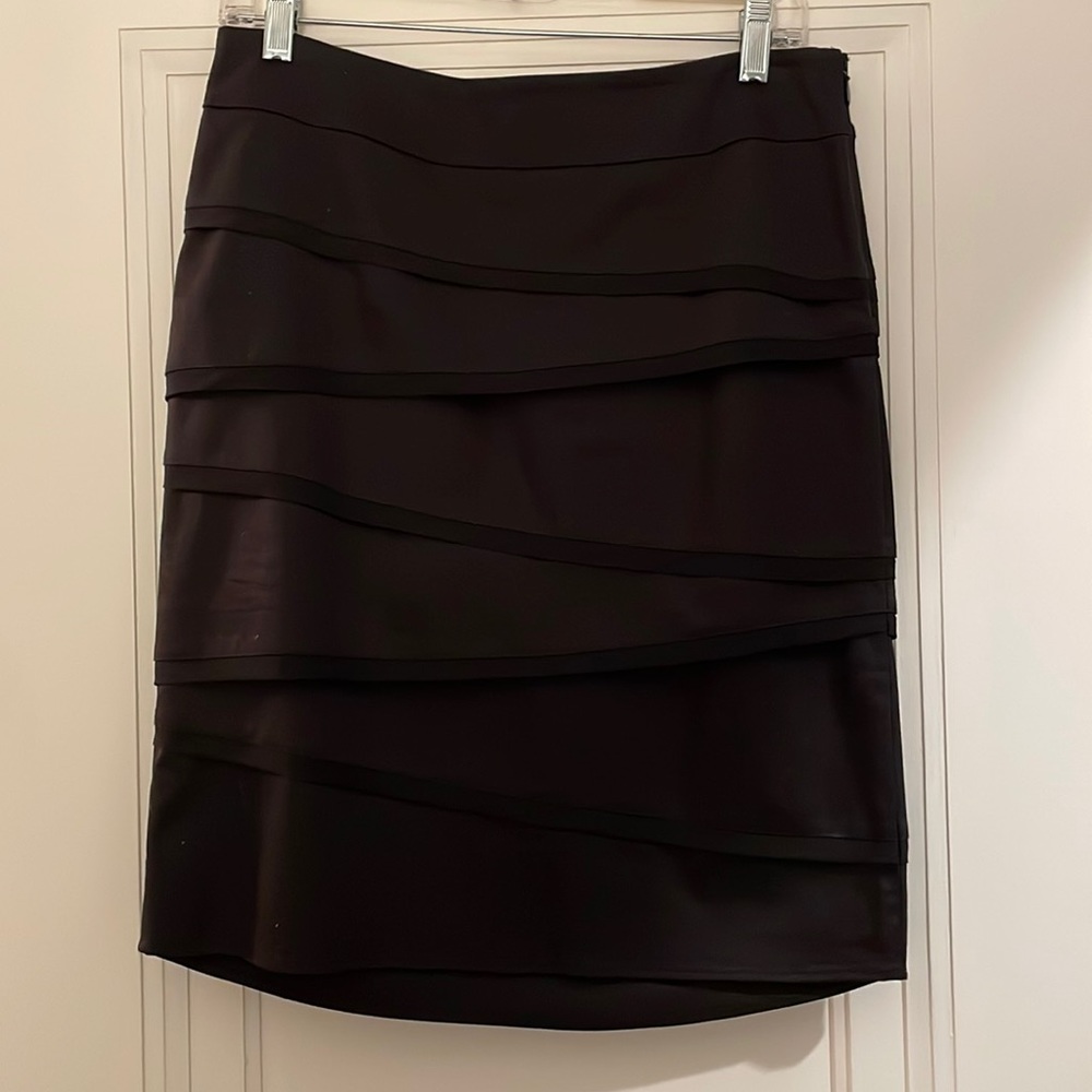 Black multi layered pencil skirt - Black House White Market - size 4